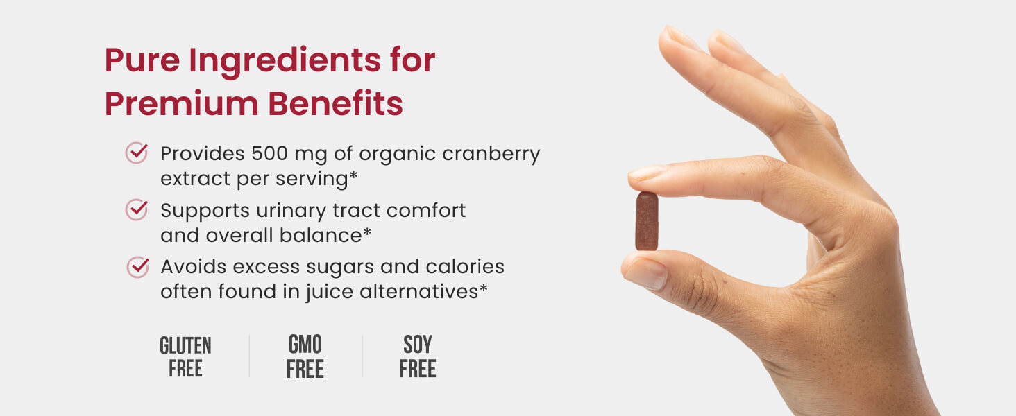 Pure Ingredients for Premium Benefits