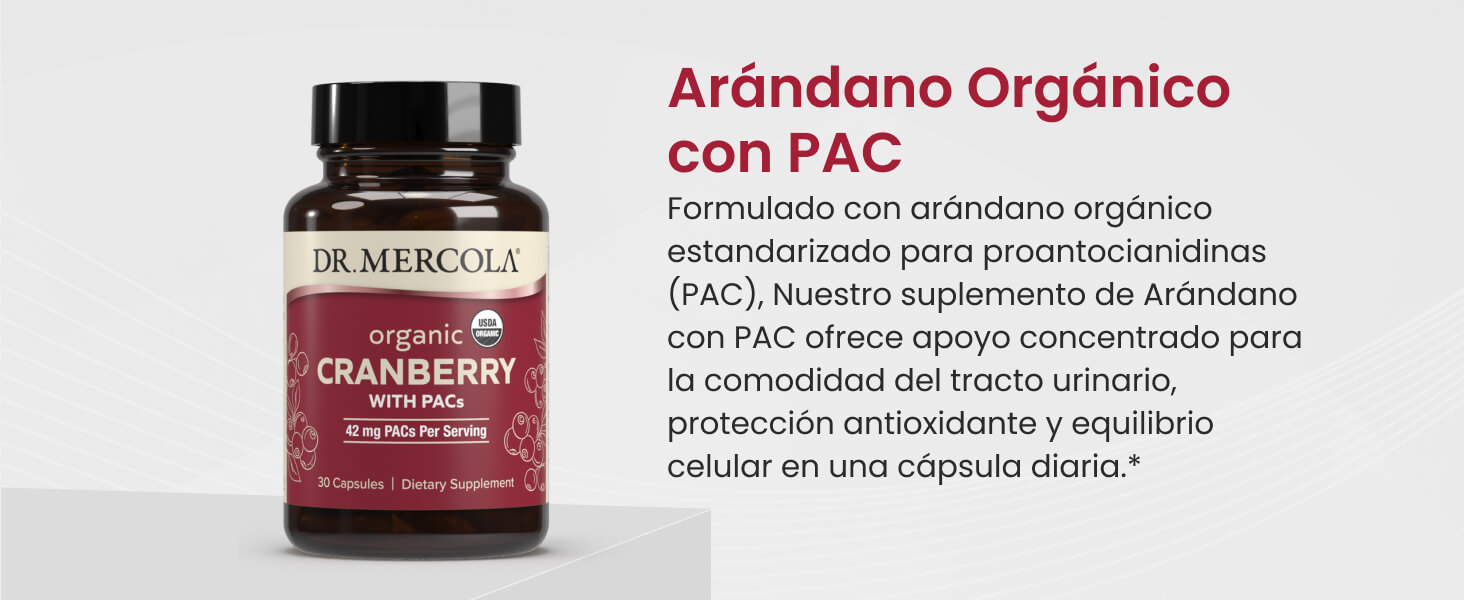 Organic Cranberry with PACs