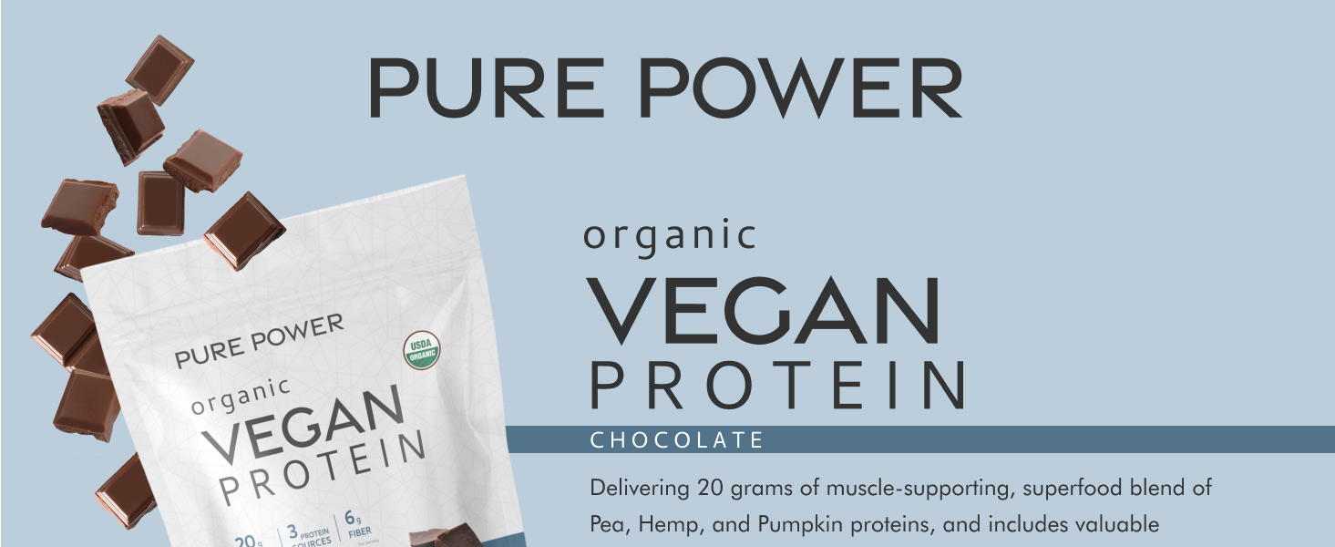 Pure Power Vegan Protein - Chocolate