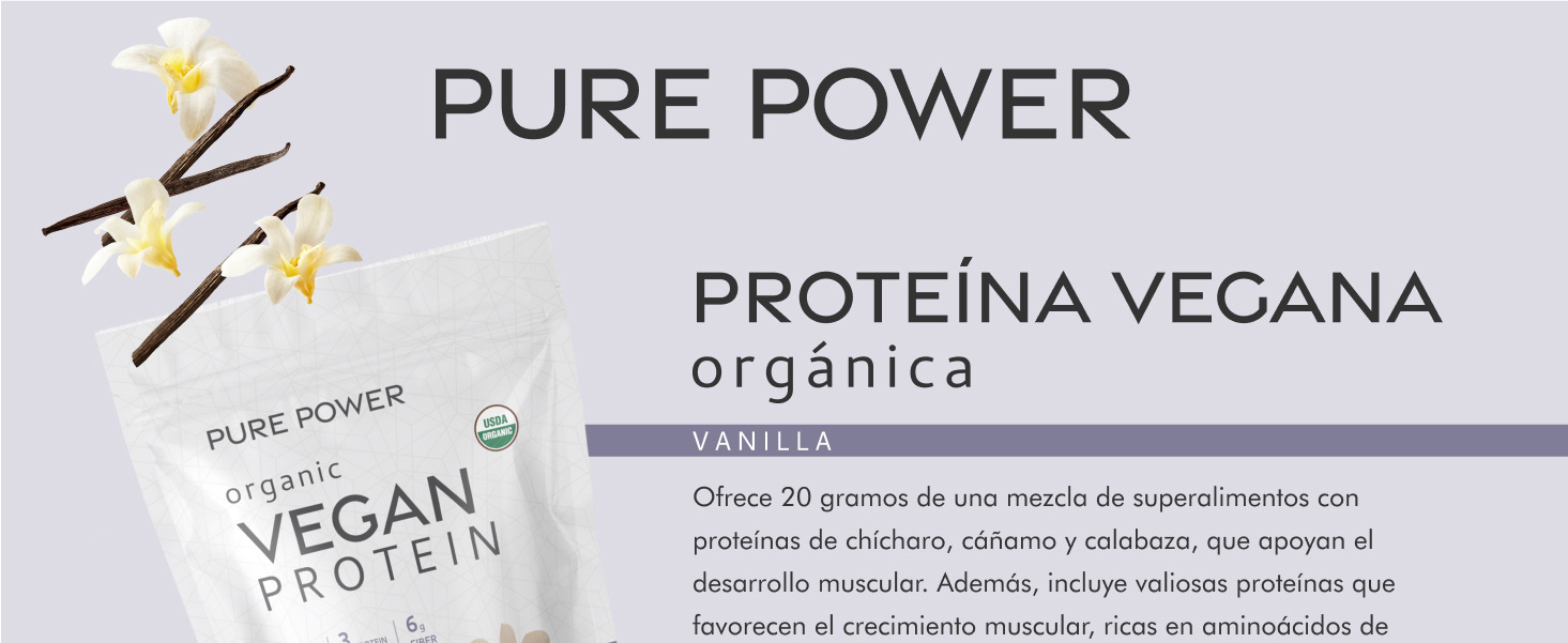 Pure Power Vegan Protein - Vanilla