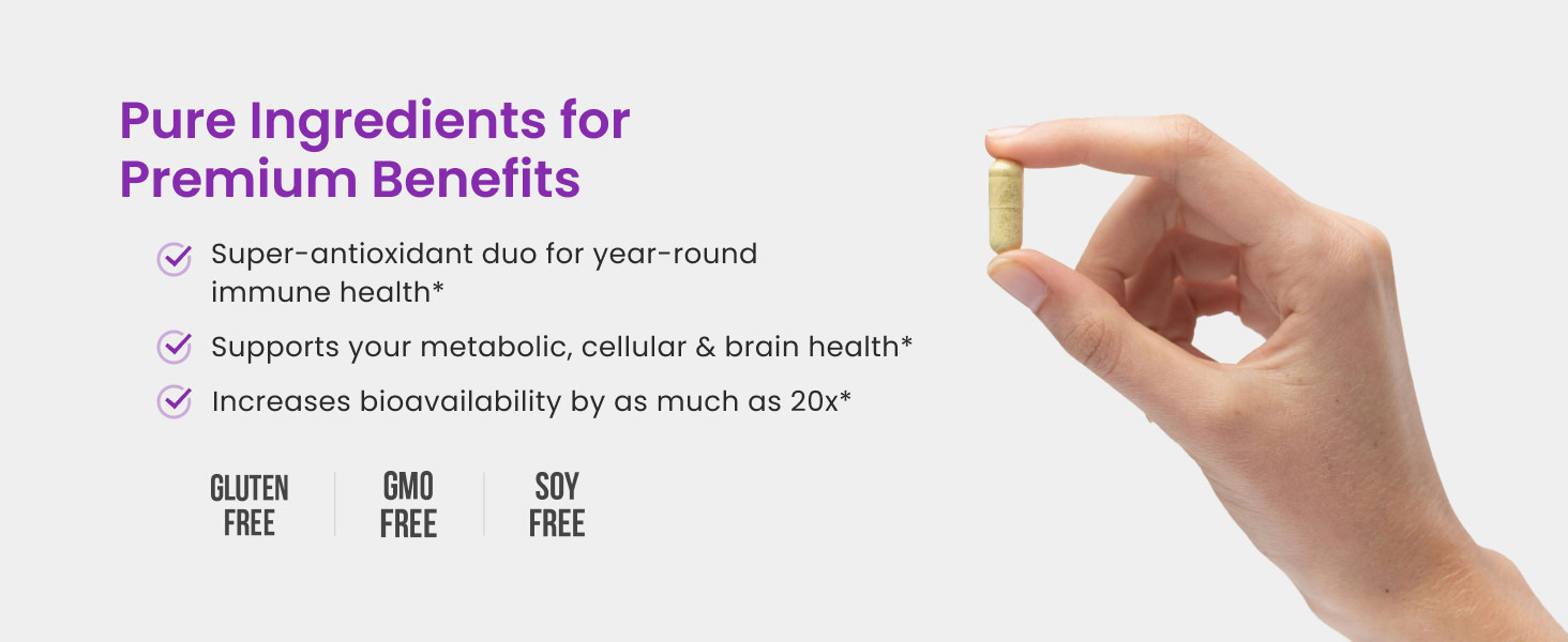 Pure Ingredients for Premium Benefits