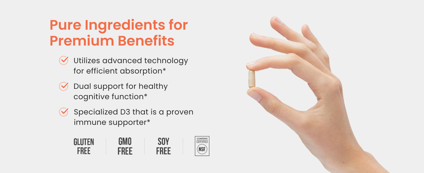 Pure Ingredients for Premium Benefits
