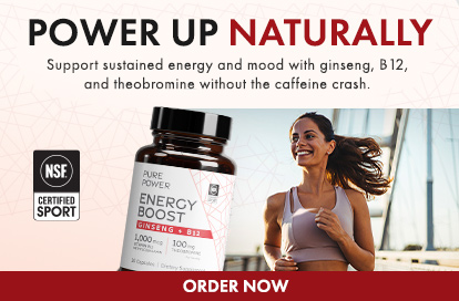 Pure Power Energy Boost with Ginseng + B12