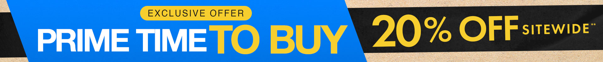 Prime Time to Buy