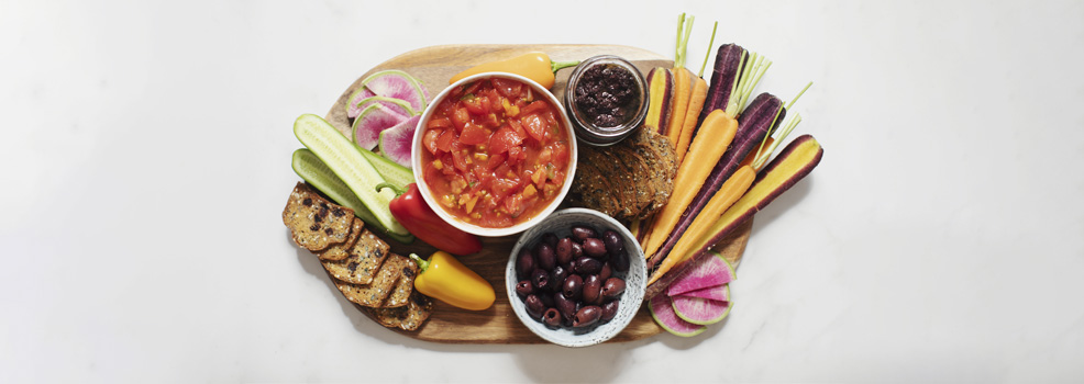 Tabla de Charcuterie con productos biodinámicos