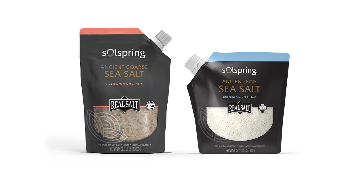 USDA Solspring® Real Salt® Ancient Sea Salt