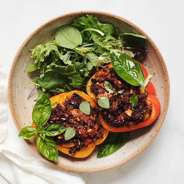 Mediterranean Stuffed Peppers