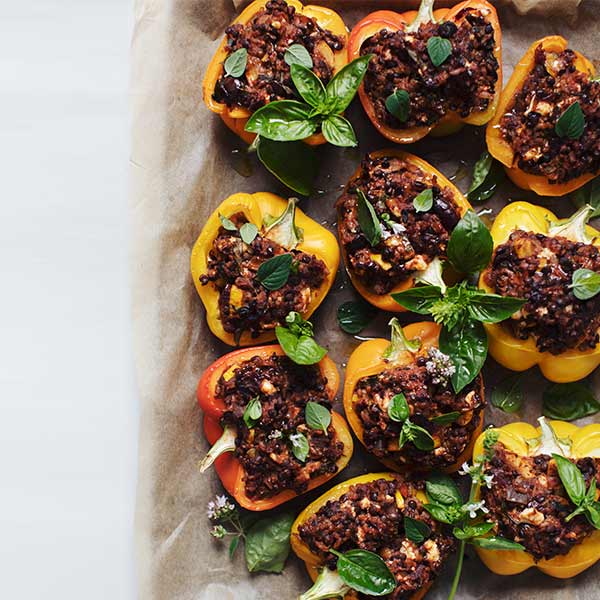 Mediterranean Stuffed Peppers