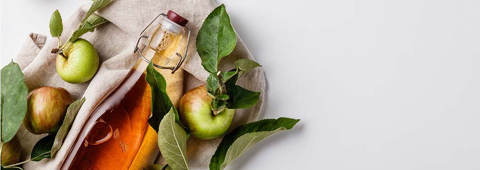 Bottle of apple cider vinegar