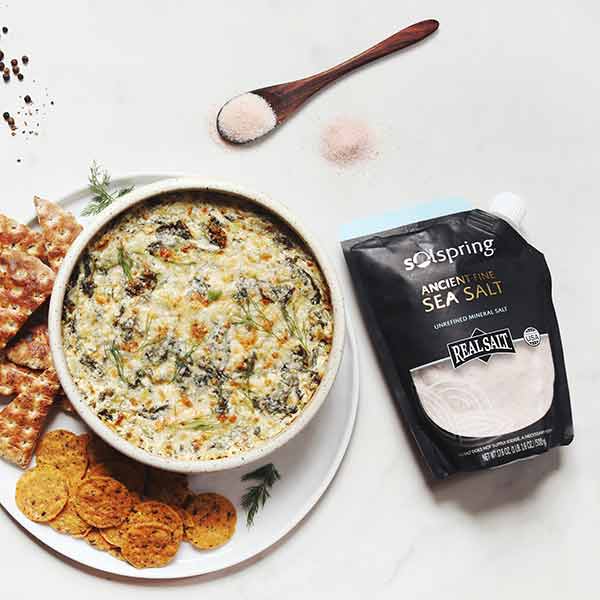 Goat Cheese, Spinach & Artichoke Dip