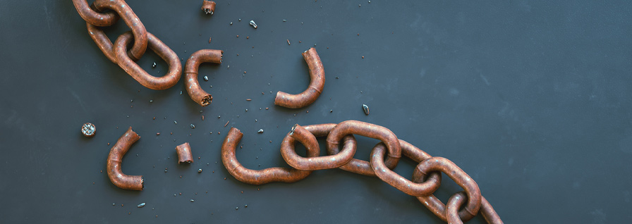 Cadena oxidada