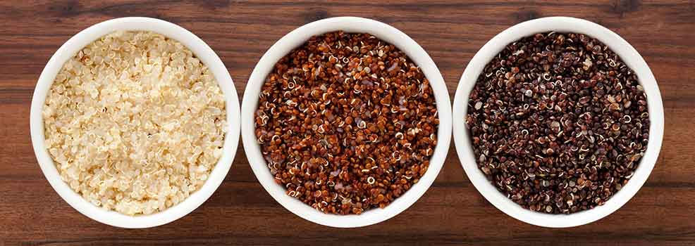 Boiled quinoa