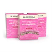 Whole-Food Complex with added Multivitamin plus Vital Minerals Daily Packs for Women 90-Day