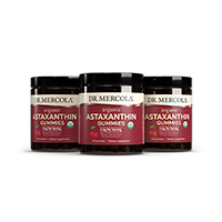 Organic Astaxanthin Gummies - Cherry