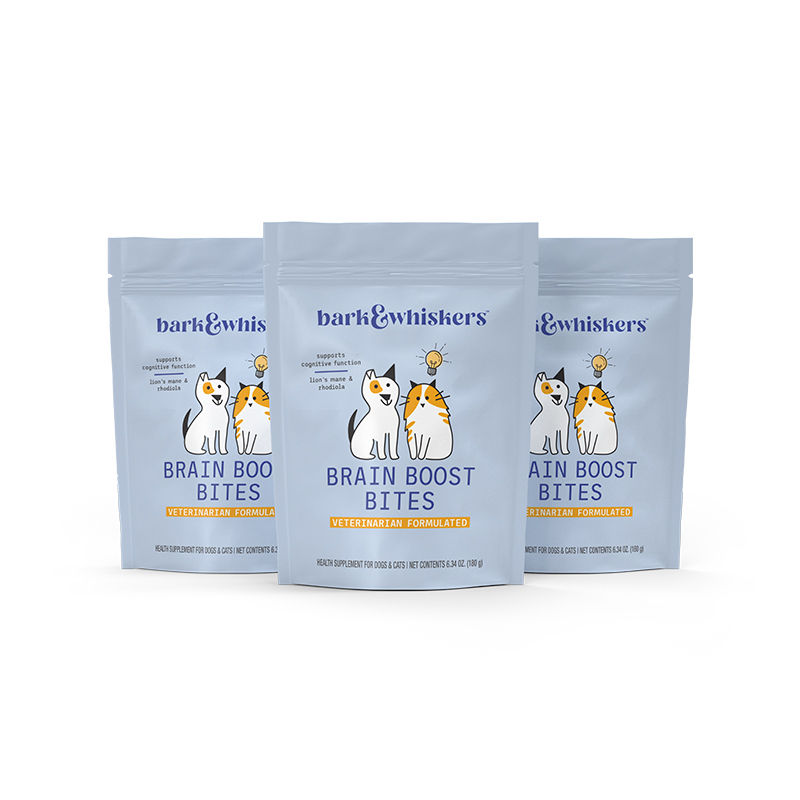Bark & Whiskers&reg; Brain Boost Bites 3 Bags