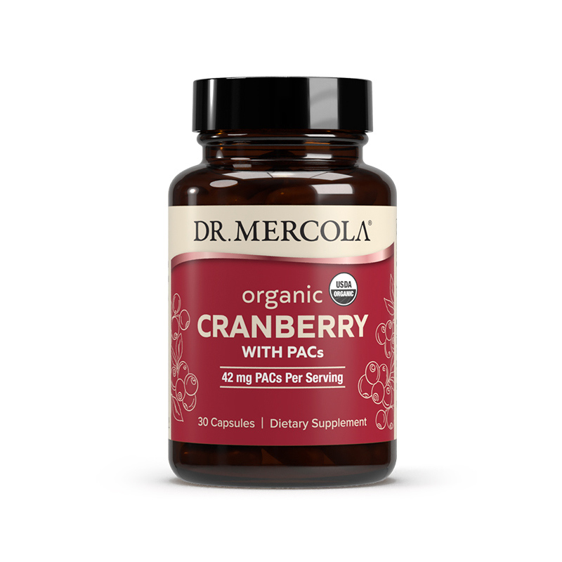 Organic Cranberry with PACs (30 per Bottle): 30-Day Supply
