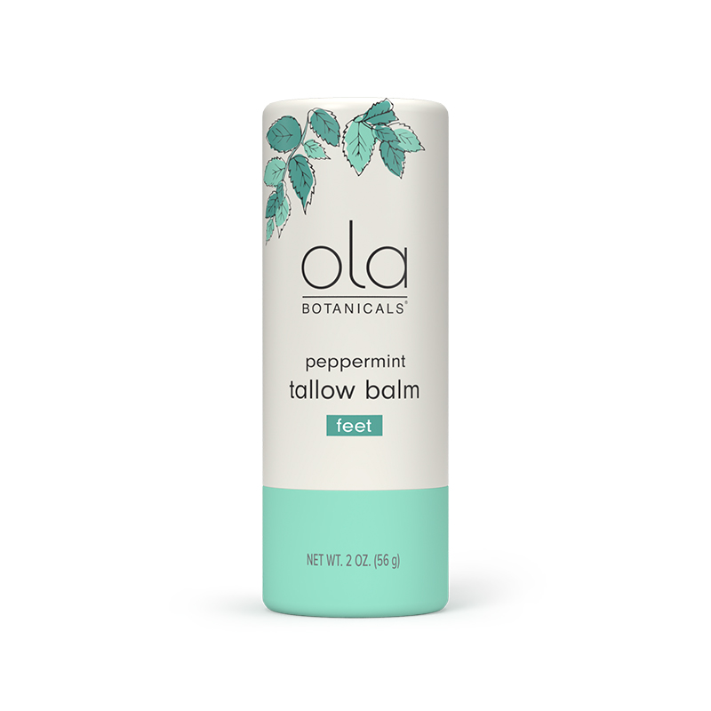 Ola Botanicals&reg; Peppermint Tallow Balm - Feet