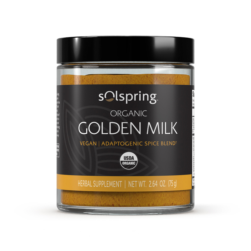 Solspring™ Golden Milk, Organic (2.64 oz. per Jar): 1 Jar
