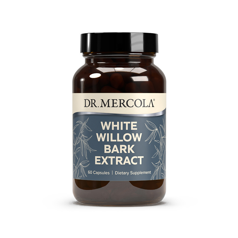 White Willow Bark Extract (60 per bottle): 30-Day Supply