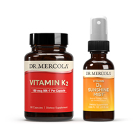 Vitamin K2 and Vitamin D3 Spray Pack